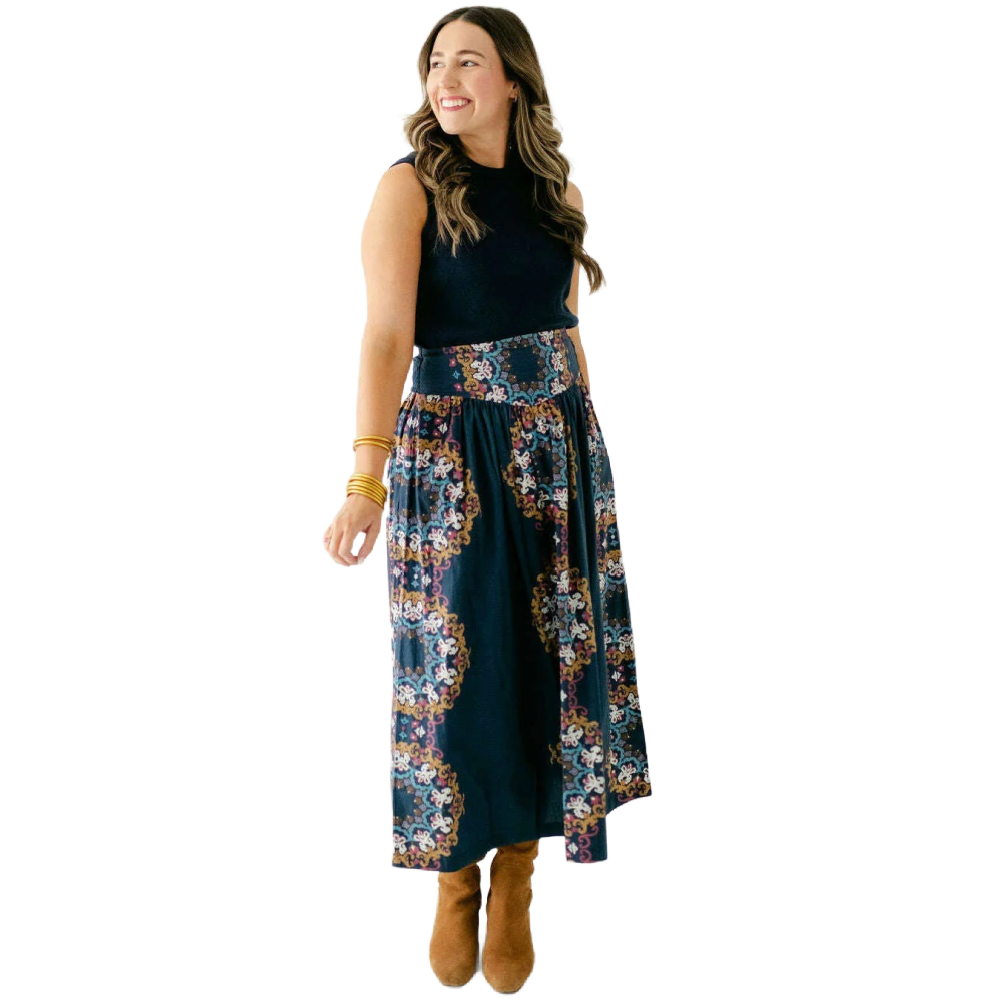 ESMERALDA SKIRT BLUE
