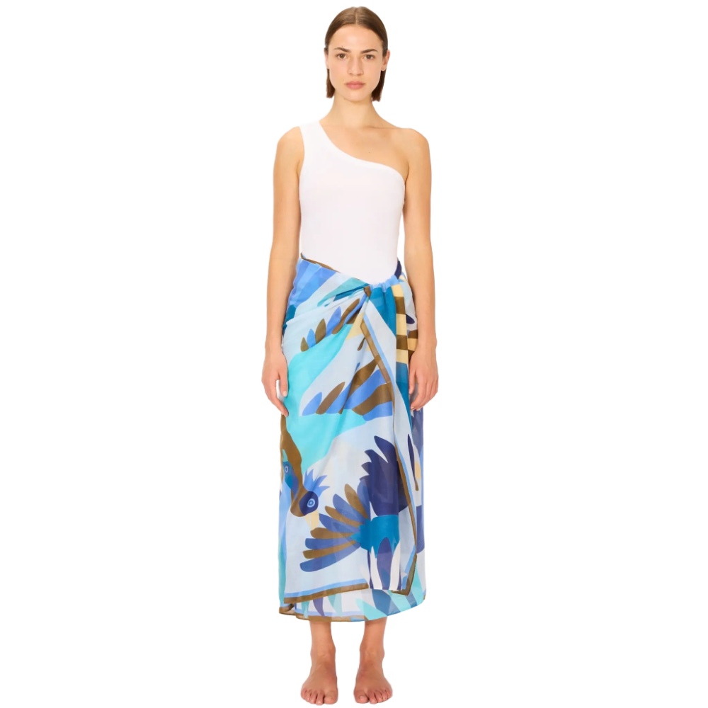 VOYAGE BLUE SCARF
