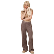 TERRI RIB PANT BROWN