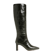 SYLVIA CROC DEEP OLIVE