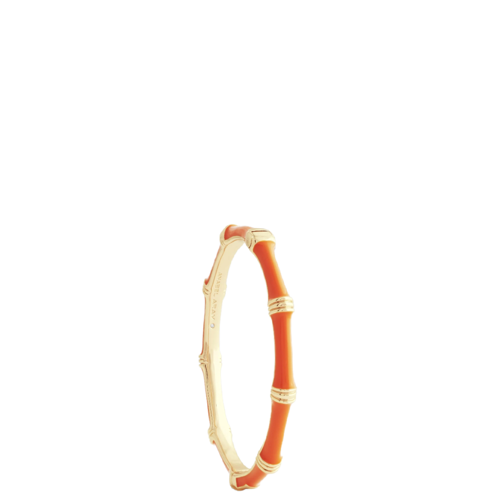 BAMBOO ORANGE BANGLE