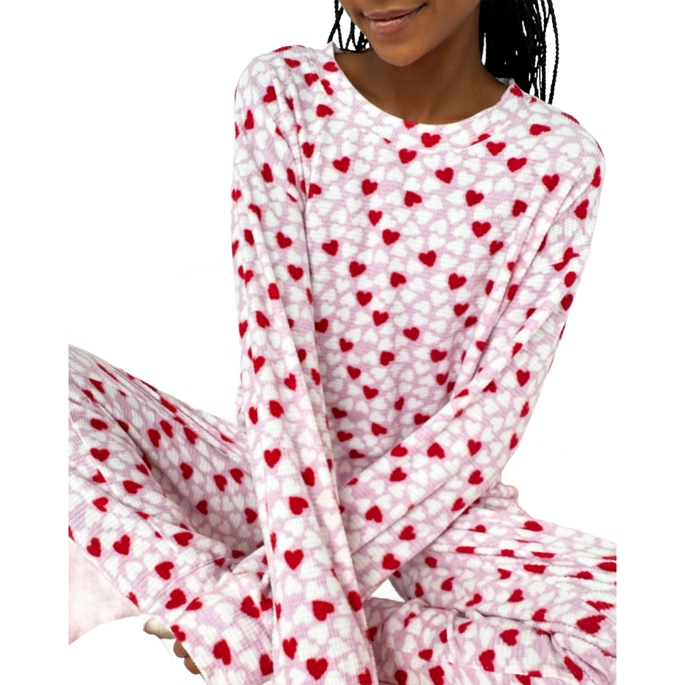 CANDY HEART PAJAMA SET