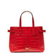 AMALIE TOTE CROC RED