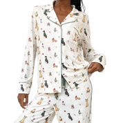 SANTA PAWS FLORA SET