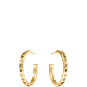 RAINBOW HOOP JADE MEDIUM