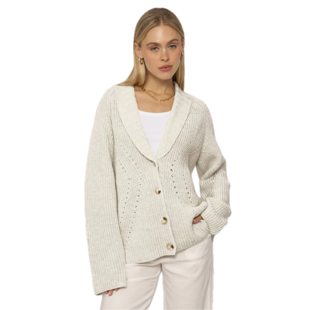 ROSETTE JACKET IVORY