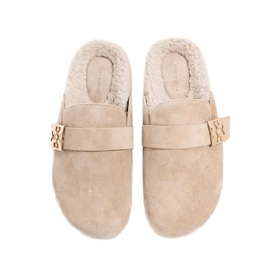 MELLOW SHEARLING MULE