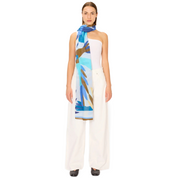 VOYAGE BLUE SCARF