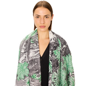 PIRANESI GREEN SCARF