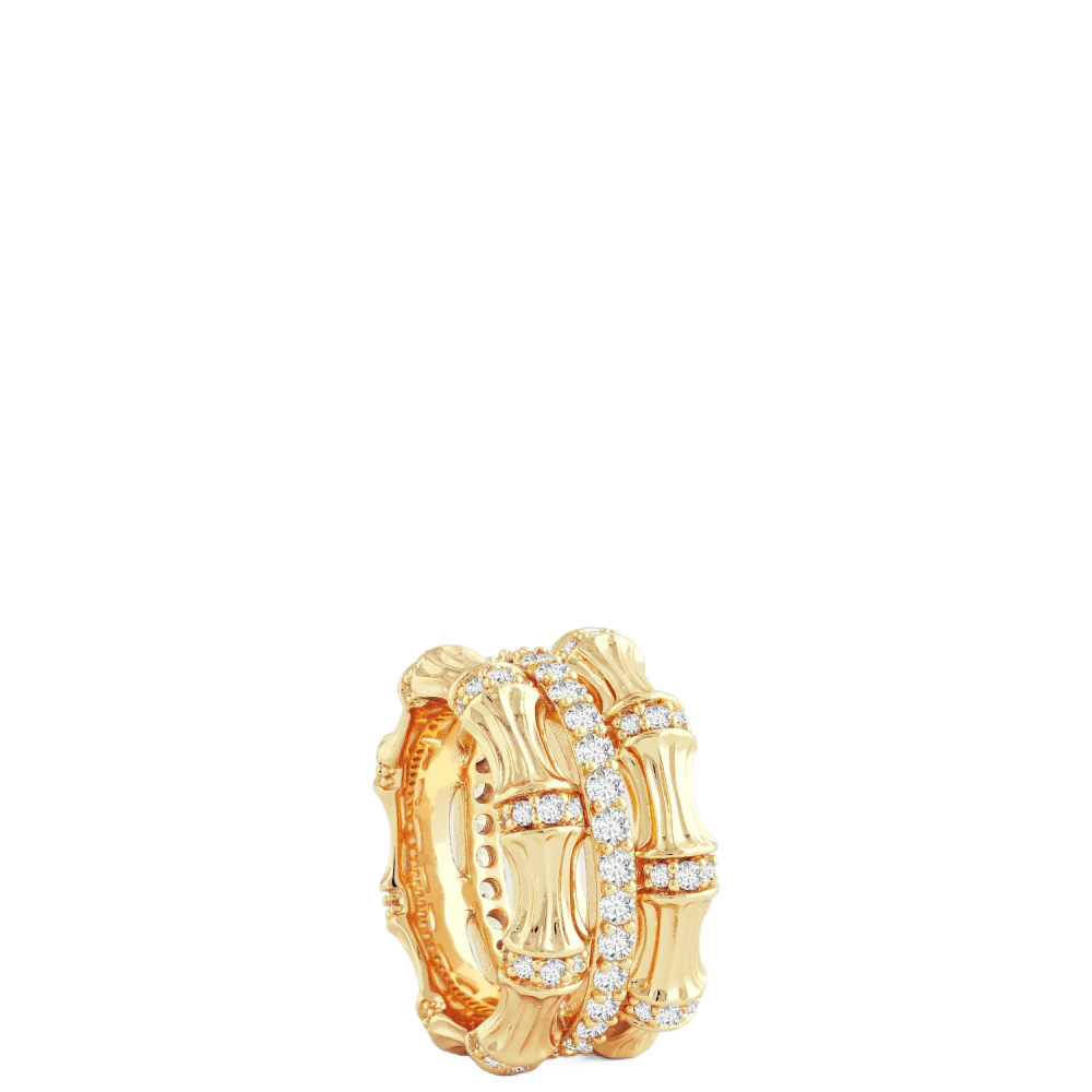 BAMBOO STACK RING