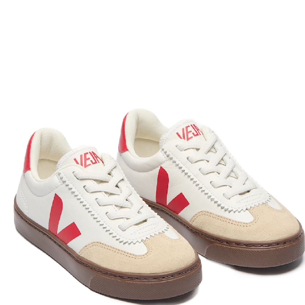 KID'S VOLLEY WHITE/RED