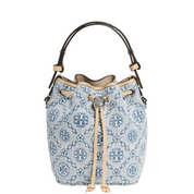 T MONOGRAM BUCKET BAG