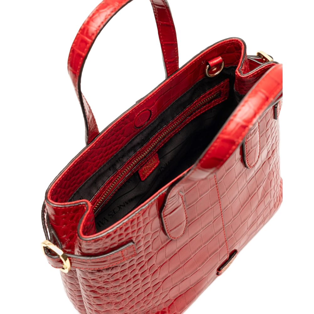 AMALIE TOTE CROC RED