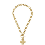 CROSS TOGGLE NECKLACE