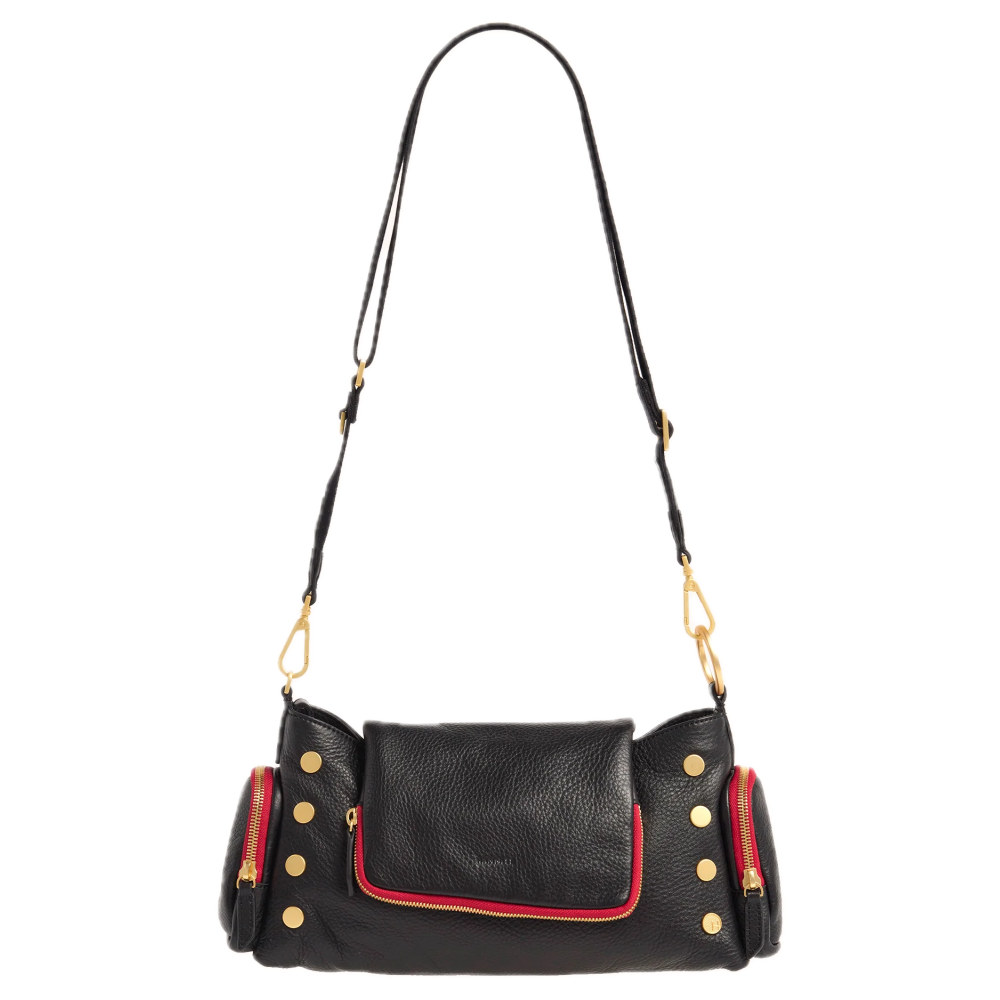 VIP SATCHEL BLACK/RED