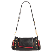 VIP SATCHEL BLACK/RED