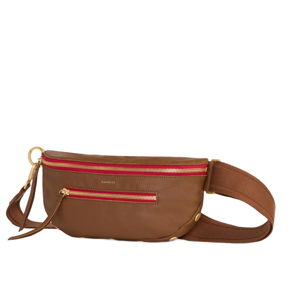 CHARLES CROSSBODY MAHOGANY