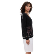 SNOW LEOPARD CARDIGAN