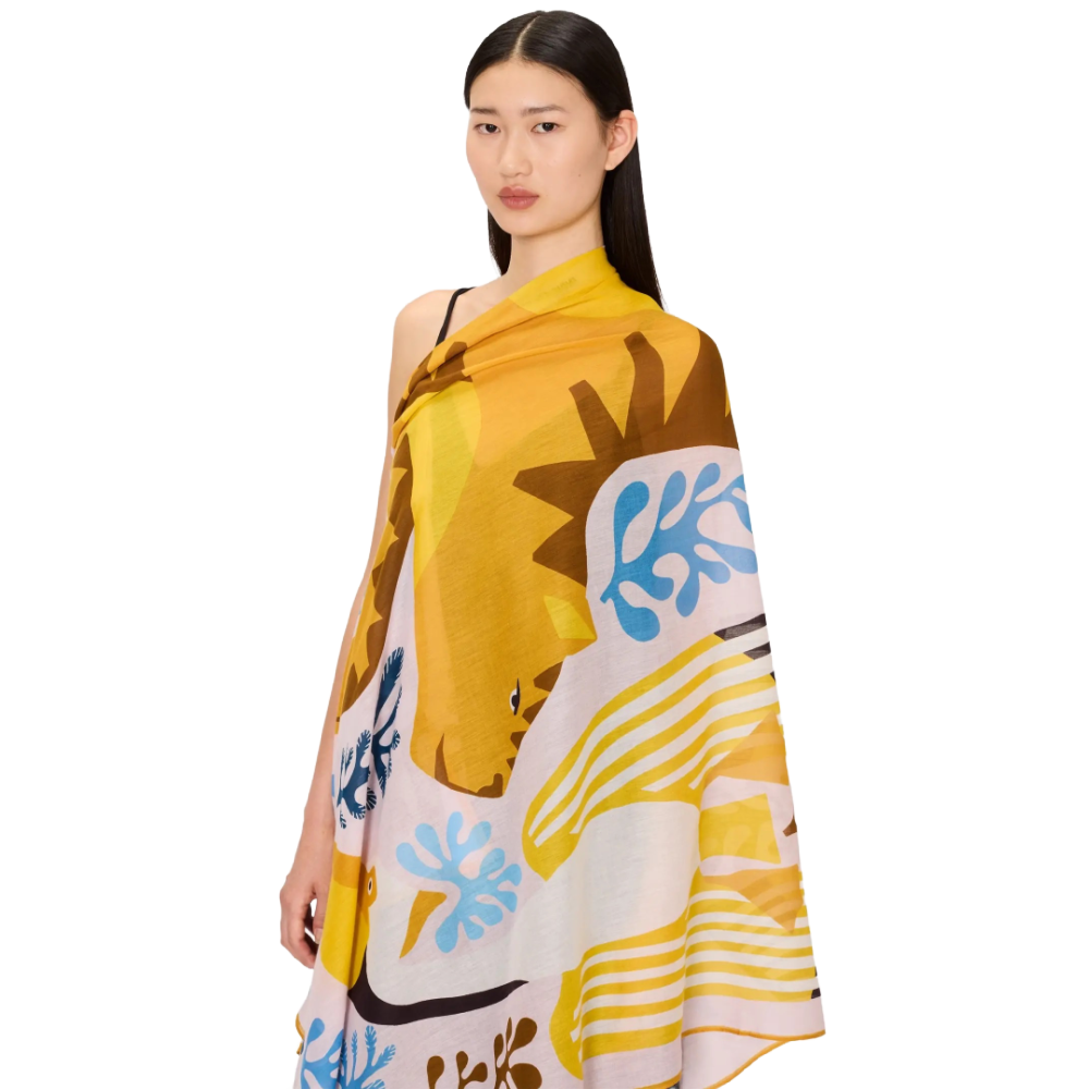 SPLASH NUDE SCARF