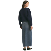 COLLEGIATE SWEATSHIRT NAVY