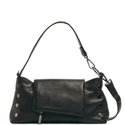 VIP SATCHEL GUNMETAL BLACK