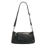 VIP SATCHEL GUNMETAL BLACK