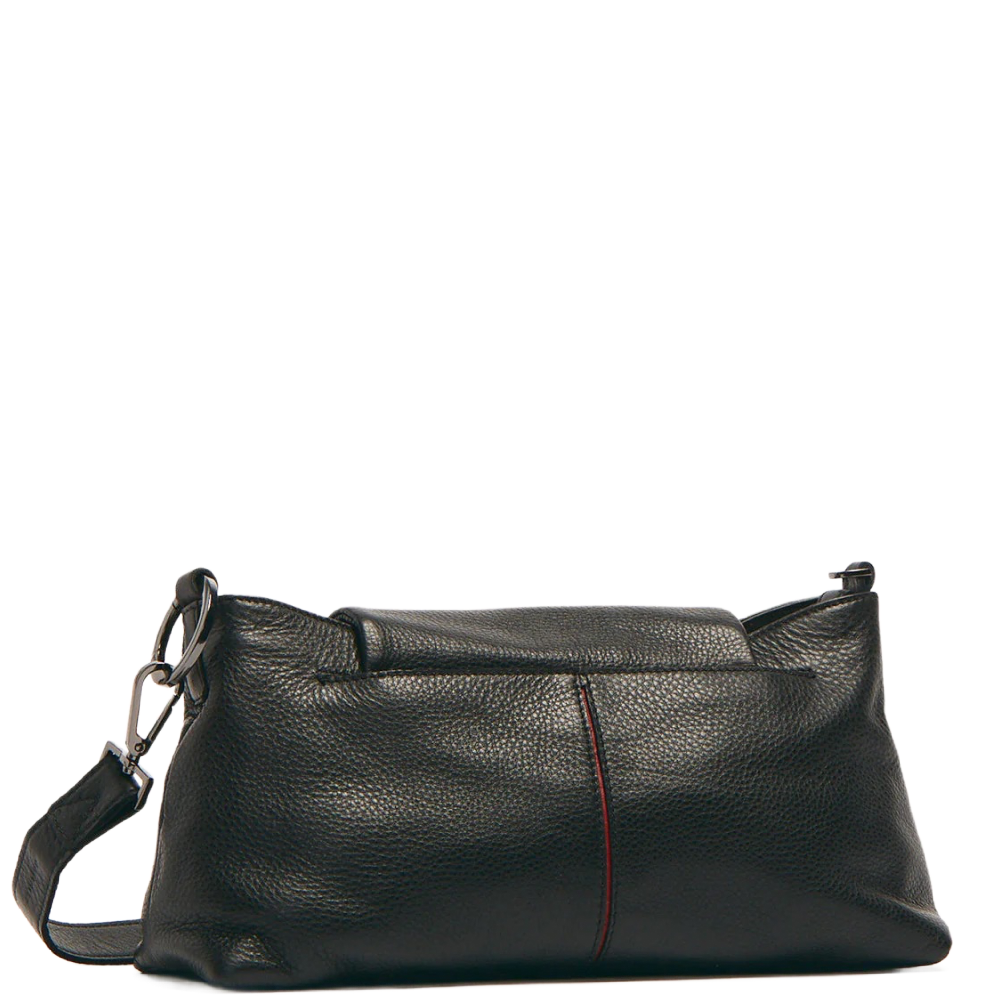 VIP SATCHEL GUNMETAL BLACK