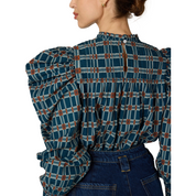 IRINA BLOUSE SANTO STRIPE