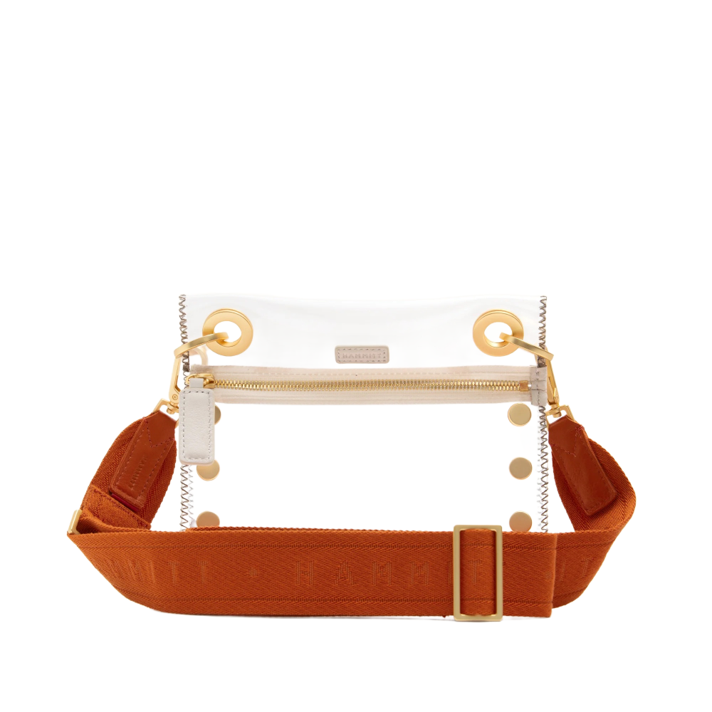 WEBBING CROSSBODY STRAP ORANGE