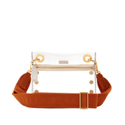 WEBBING CROSSBODY STRAP ORANGE