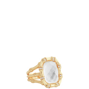 BAMBOO STONE RING
