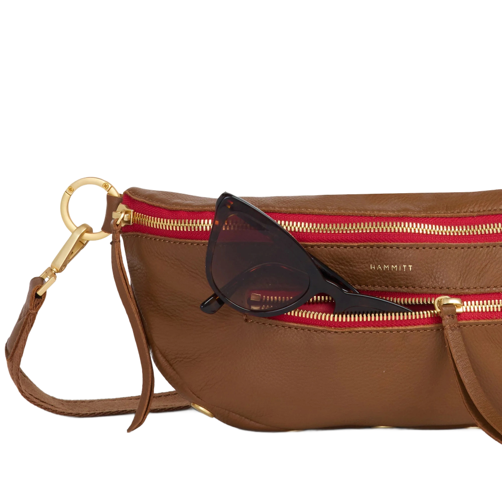 CHARLES CROSSBODY MAHOGANY