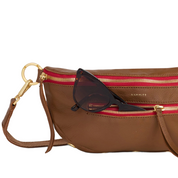 CHARLES CROSSBODY MAHOGANY