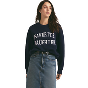 COLLEGIATE SWEATSHIRT NAVY