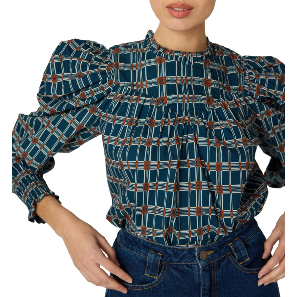 IRINA BLOUSE SANTO STRIPE