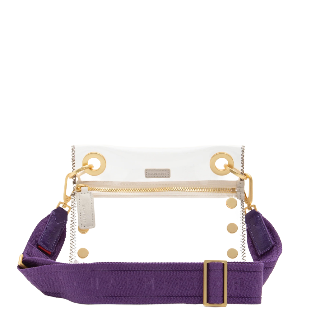 WEBBING CROSSBODY STRAP PURPLE