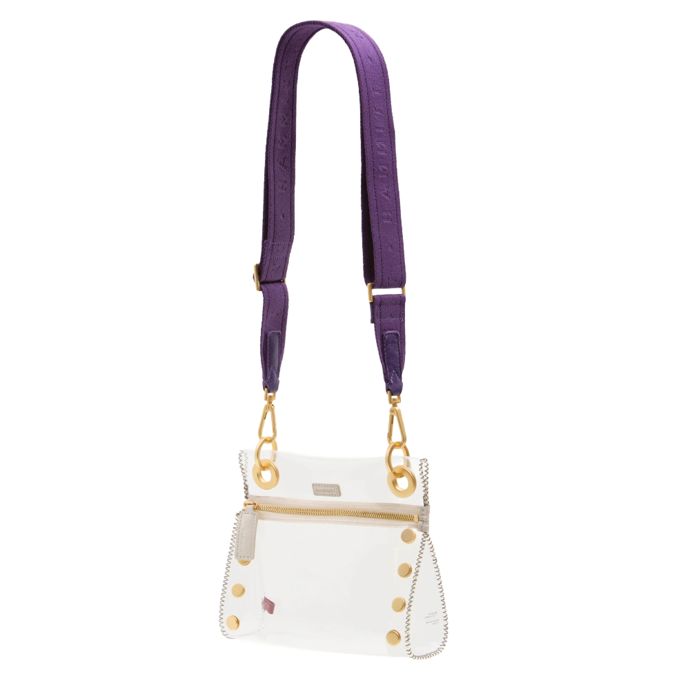 WEBBING CROSSBODY STRAP PURPLE