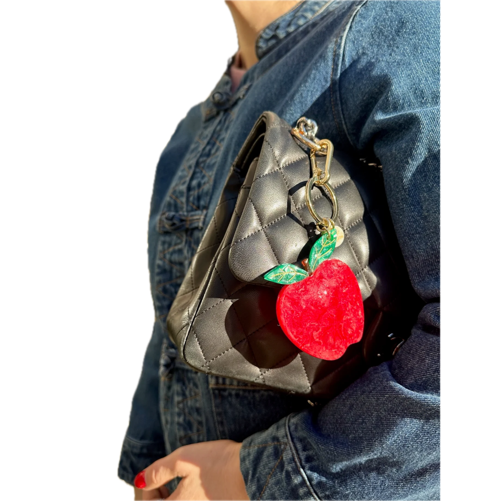 APPLE BAG CHARM
