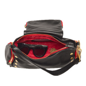 VIP SATCHEL BLACK/RED