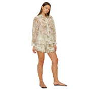 CERA BUTTON DOWN OLIVE