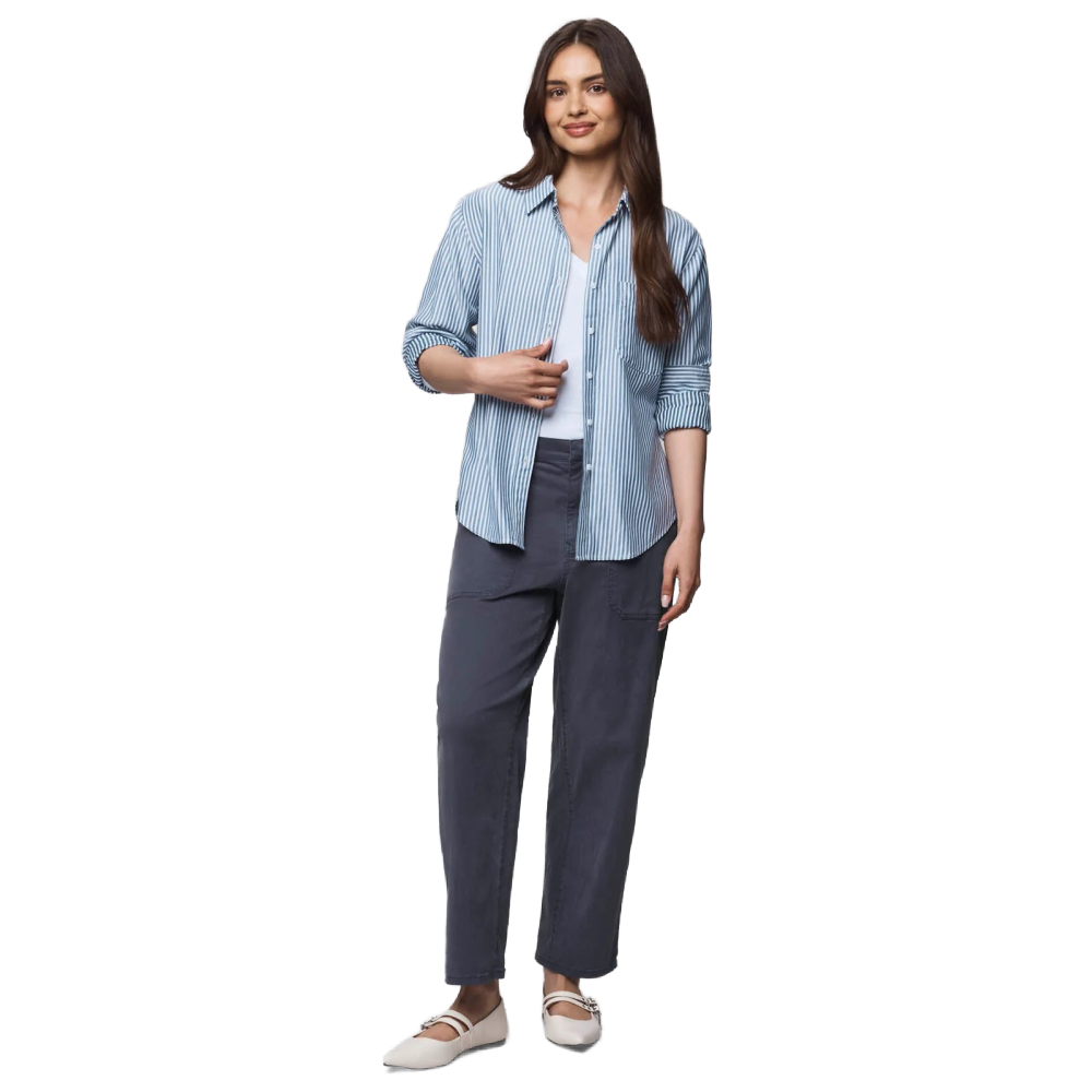 KENNA STRIPE BUTTON DOWN