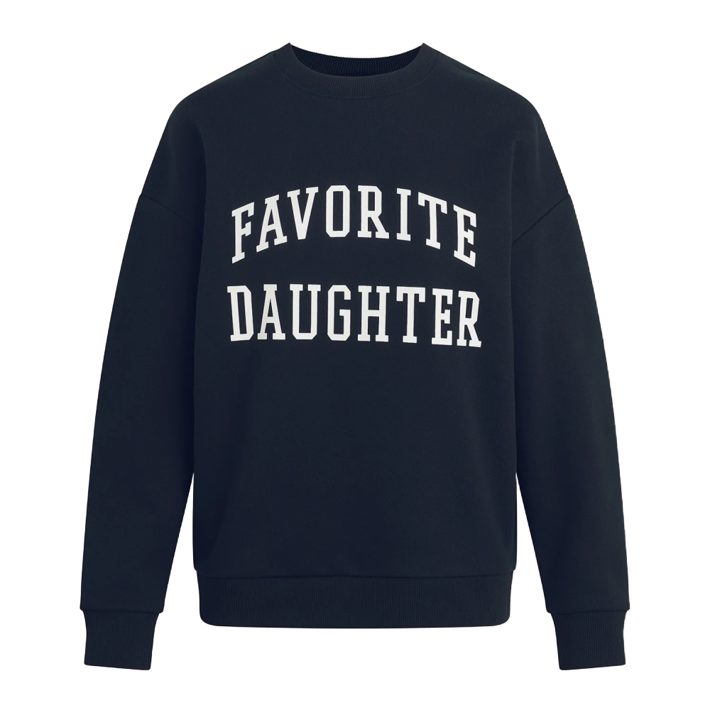 COLLEGIATE SWEATSHIRT NAVY