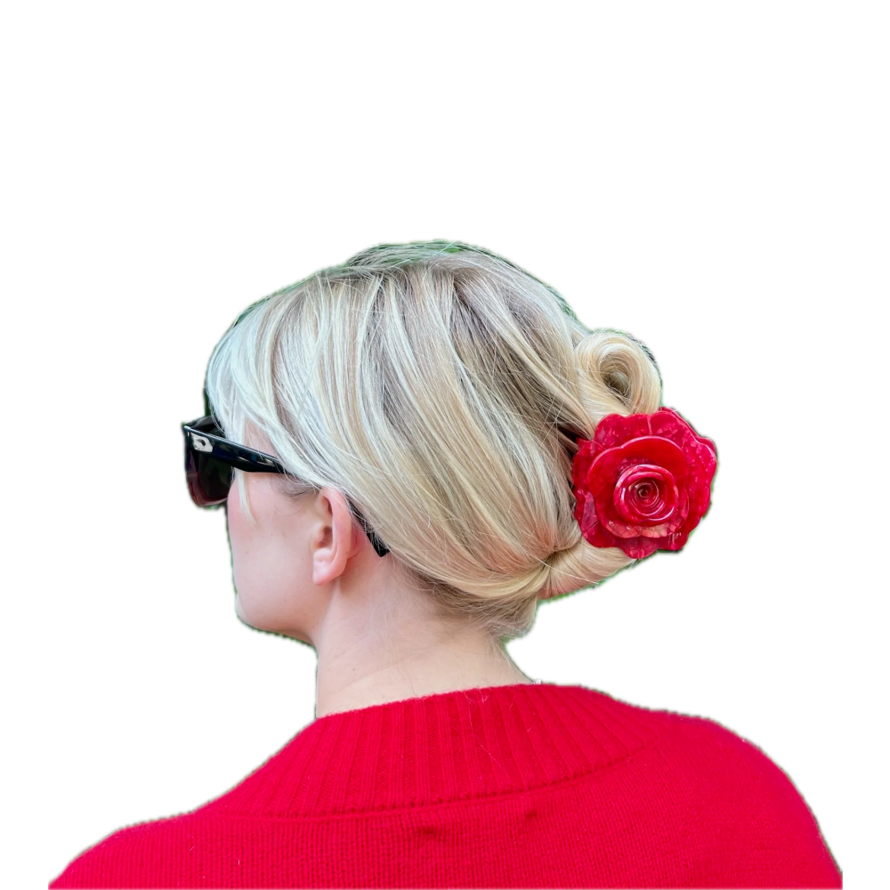 RED ROSE CLIP