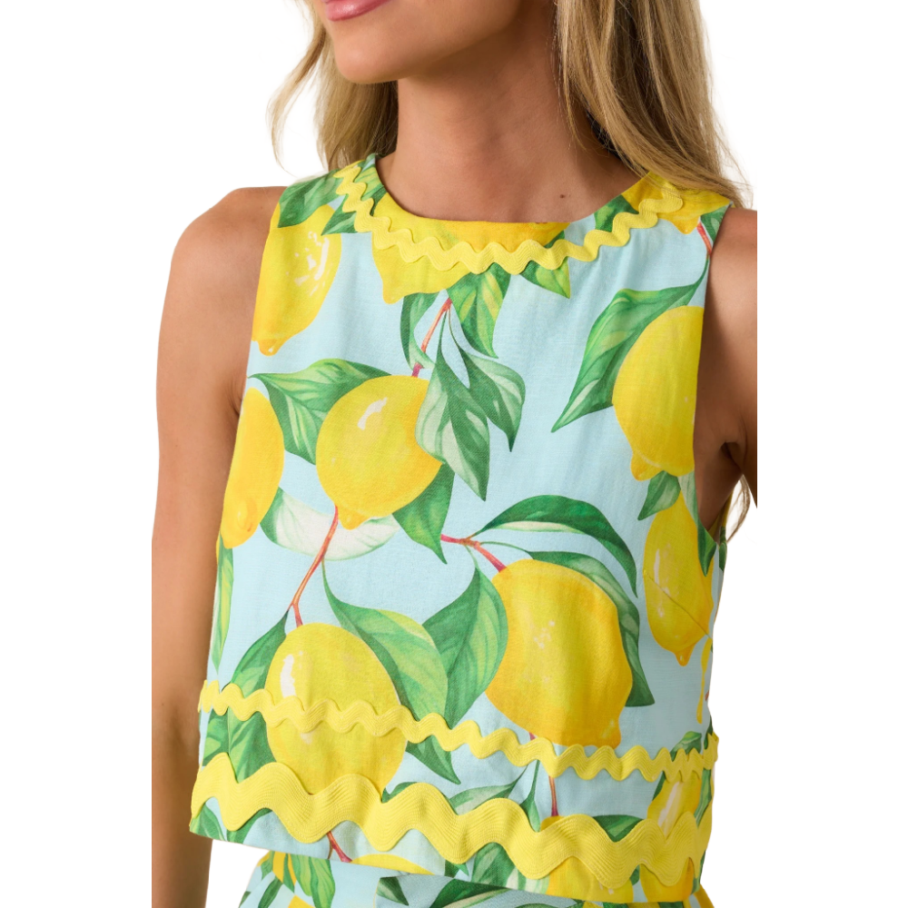 LEMON CLAUDIA TOP
