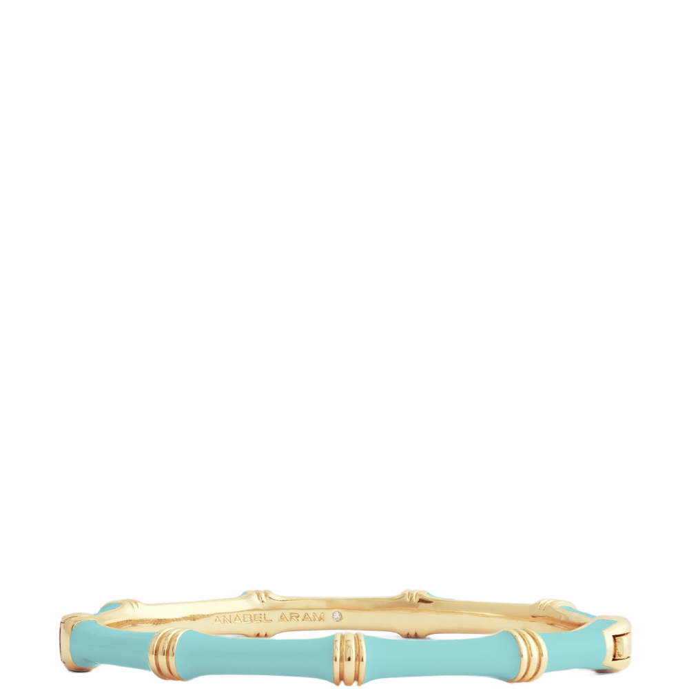 BAMBOO BANGLE TURQUOISE