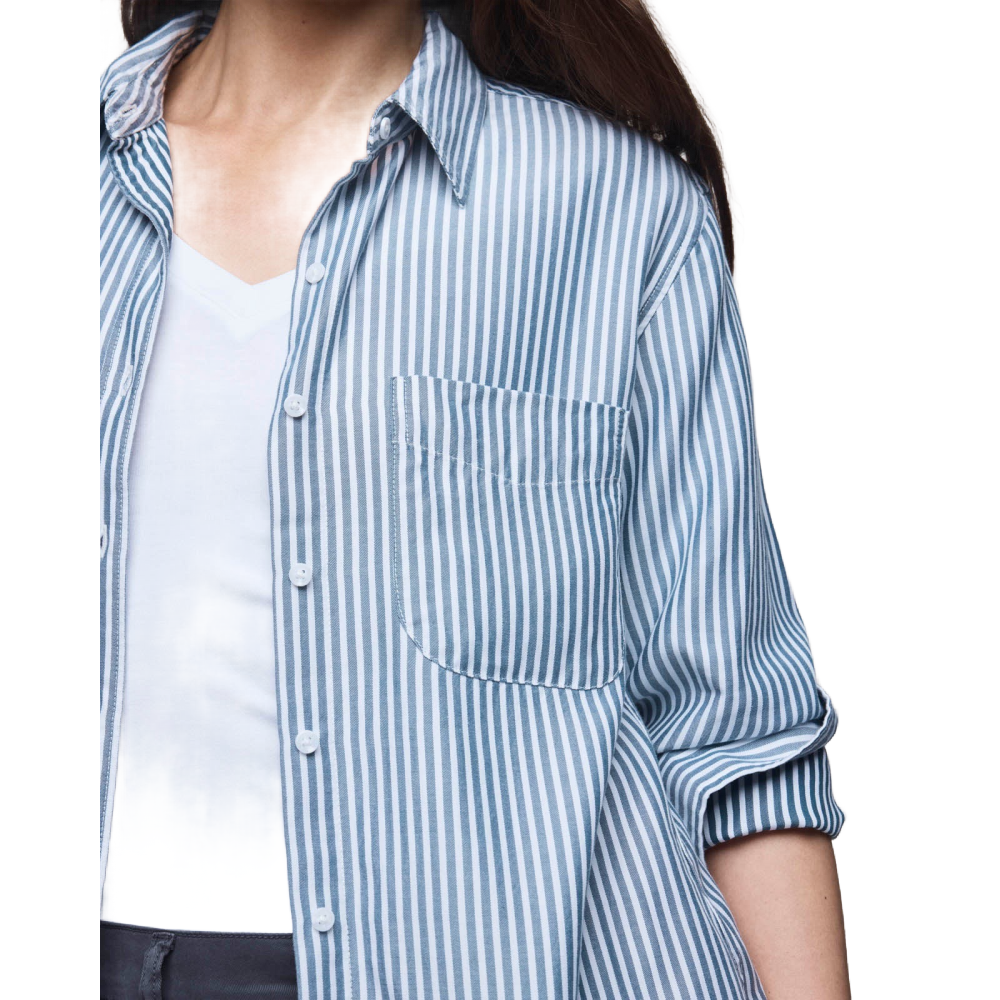 KENNA STRIPE BUTTON DOWN
