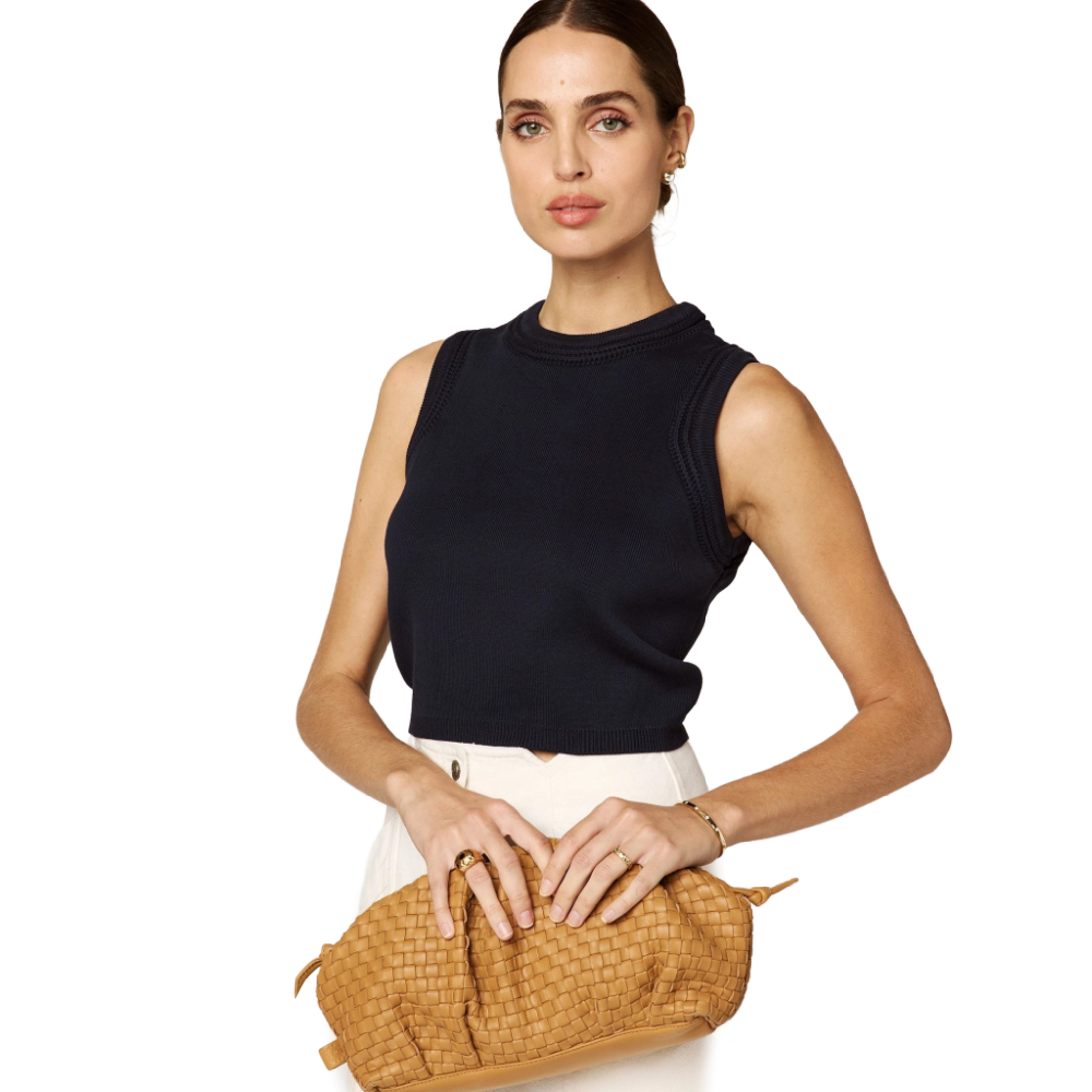 JADE TOP MIDNIGHT BLUE