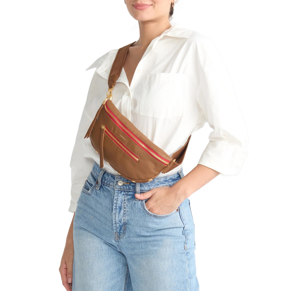 CHARLES CROSSBODY MAHOGANY