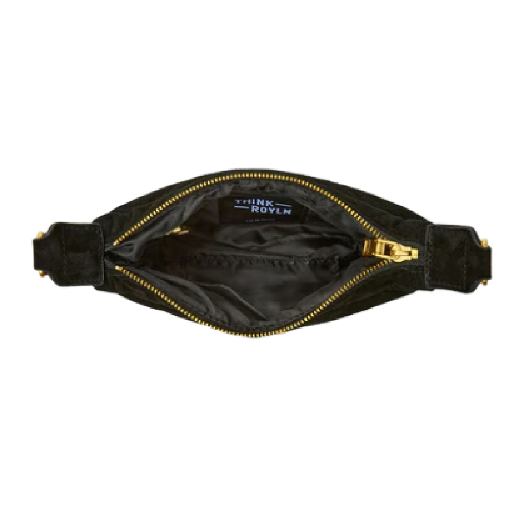 MINI MOON BLACK SUEDE