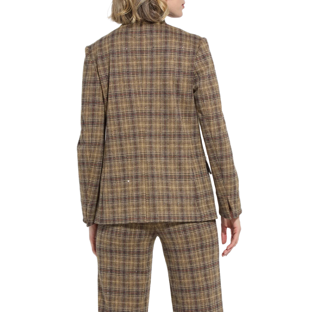 MARCELINE BLAZER PLAID